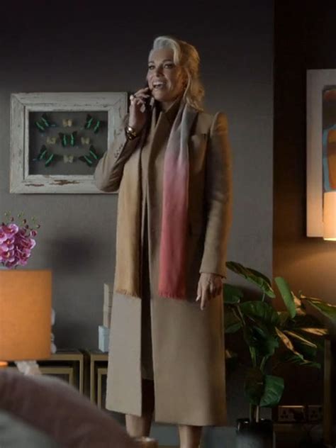 Ted Lasso Season Hannah Waddingham Brown Coat