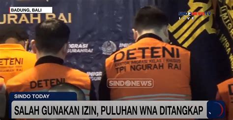 VIDEO Imigrasi Ngurah Rai Tangkap Puluhan WNA Langgar Izin Tinggal