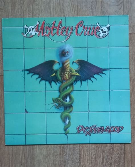 Mötley Crüe Dr Feelgood Vinyl Photo Metal Kingdom