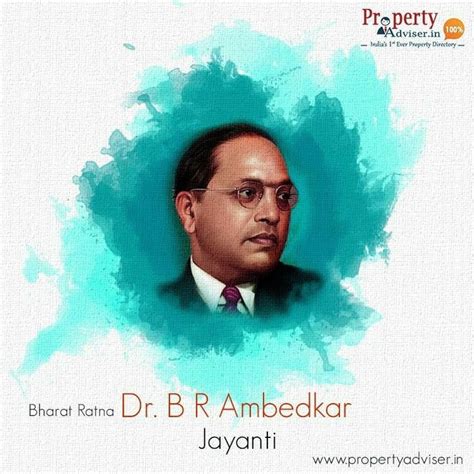 Portrait Of Dr B R Ambedkar