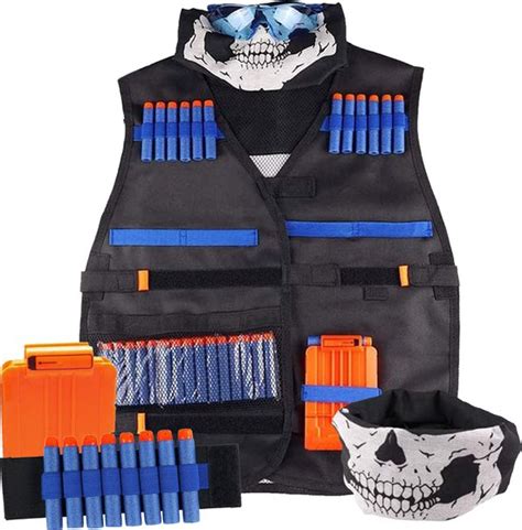 Tactical Vest Set Geschikt Voor Nerf Inclusief Pijltjes Magazijn