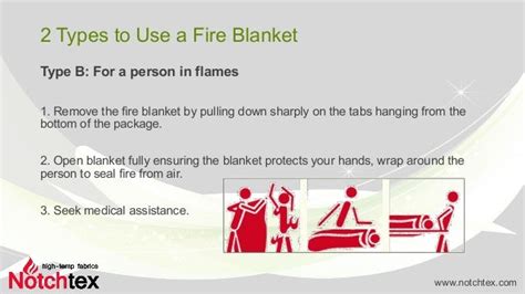 How to use a fire blanket rightly