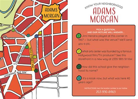 Map Of Adams Morgan Dc