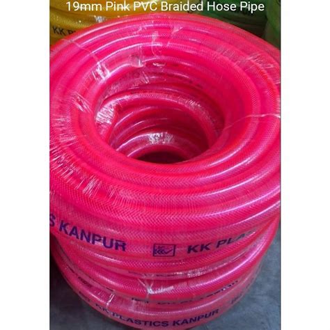 34 Inch 19mm Pink Pvc Braided Hose Pipe At Rs 120piece In Kanpur Id