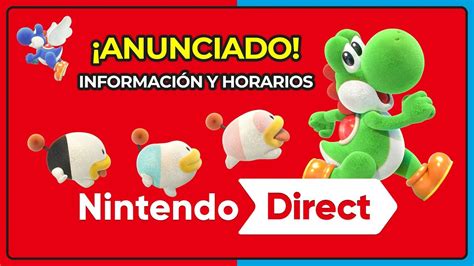 Nintendo Direct Confirmado Horarios Informaci N Y M S Youtube