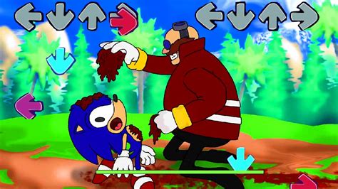 Eggman Eat Sonic In Friday Night Funkin Be Like YouTube