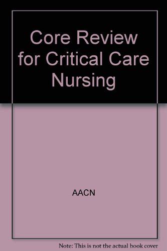 『core Review For Critical Care Nursing』｜感想・レビュー 読書メーター