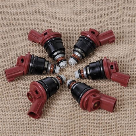 Beler New 6pcs Set Flow Matched Fuel Injector 842 18114 16600 53J03