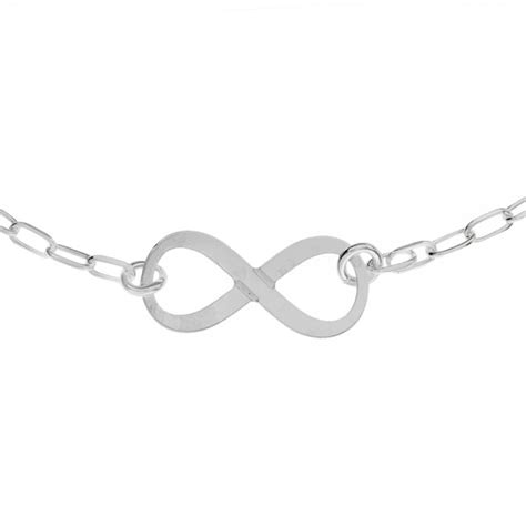 Pulsera Infinito Plata De Ley Karissma