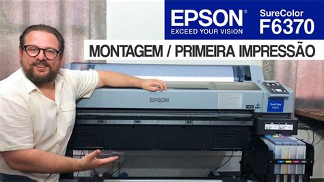 EPSON F6370 Ela Chegou e é incrível 110cm de largura YouTube