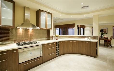 Brown Gorgeous Kitchen Cabinets With Modern Appliances Ipc181 - Modern Kitchen Design Ideas - Al ...