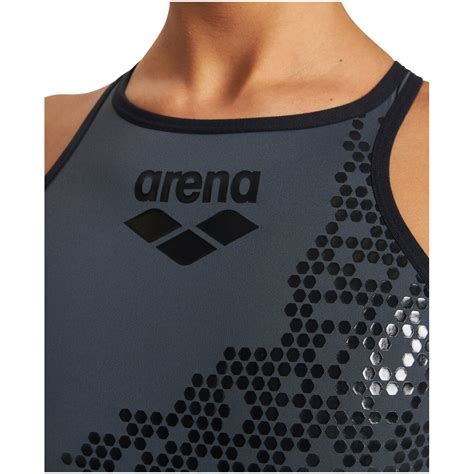 Costum De Inot Pentru Femei One Piece Arena Hexagonal 44 Asphalt