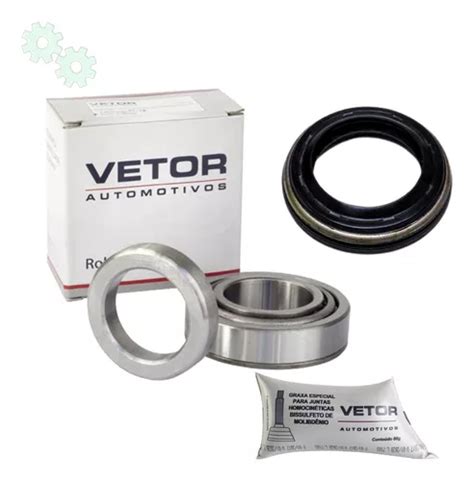 Kit Rolamento Roda Traseira Chevette Opala Eixo Dana 298 261