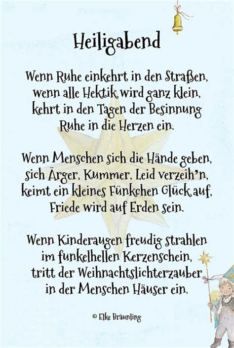 Gedicht Und Spruch Weihnachten