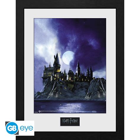 Harry Potter Tirage Encadr Peinture De Poudlard