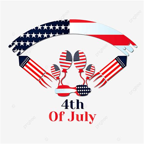 Independent Day Usa Vector Art PNG 4th Of July Usa Independence Day