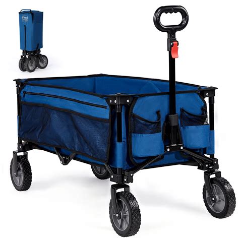 Buy Timber Ridge Festival Trolley On Wheels Folding Wagon Camping Cart