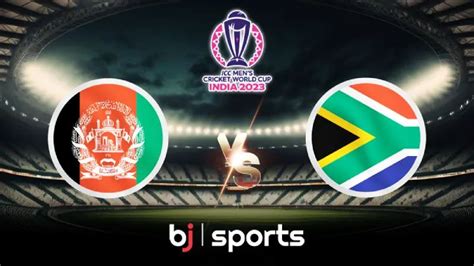 ODI World Cup 2023 Afghanistan Vs South Africa Match Prediction