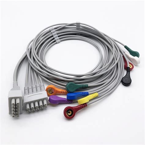 Ge Marquette Mac Ecg Ekg Trunk Cable 2104723 22341809 Manufacturers And