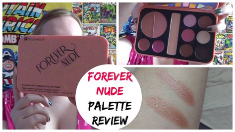 BH Cosmetics Forever Nude Palette Review Swatches Tania Michele