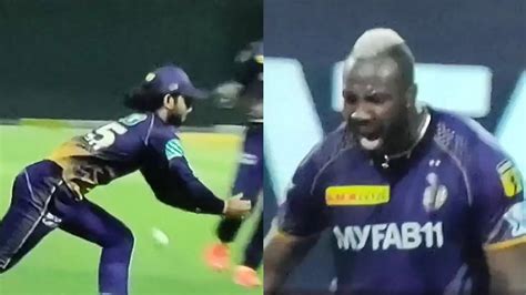 Andre Russell Loses His Cool After Suyash Sharma Drops David Miller S