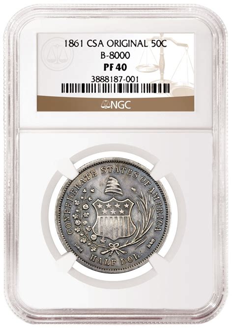 NGC Certifies Kendall 1861 Confederate Half Dollar | NGC