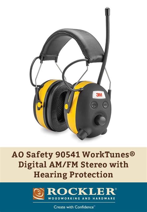 Ao Safety Worktunes Digital Tuner 90541 Rockler Woodworking And Hardware Electrical Hand