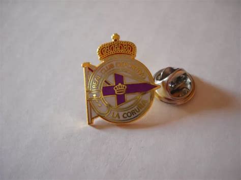 B Spilla Real Club Deportivo De La Coruna Fc Calcio Pins Football Club