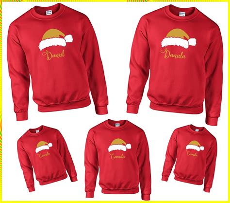 Sudadera Paquete Familiar Navide O Piezas Rojo Mercado Libre