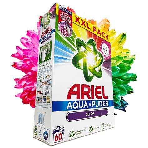 Ariel Aqua Puder Proszek Do Prania Xxl Kolor O Wi Cim Kup Teraz Na