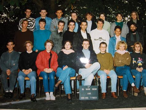 Photo de classe Terminal Bac Pro B de 1990 Lycée Professionnel Notre