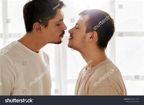 Gay Kiss Silhouette Images Stock Photos Vectors Shutterstock
