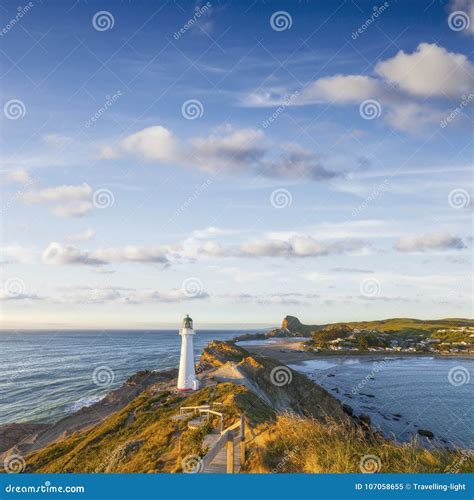 Castlepoint Lighthouse Is Located On The East Coast Of The Wairarapa