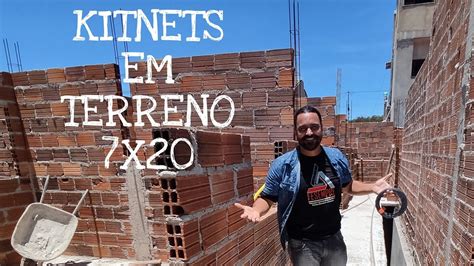 Construindo KITNETS Em TERRENO 7x20 YouTube