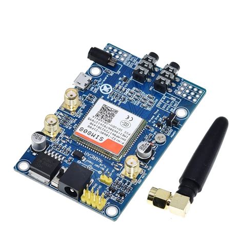 SIM808 Instead Of SIM908 Module GSM GPRS GPS Development Board IPX SMA