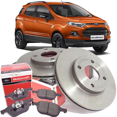 Kit Discos De Freio Dianteiro Pastilhas Motorcraft Ford Ecosport