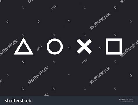 squares circles triangles images stock  vectors