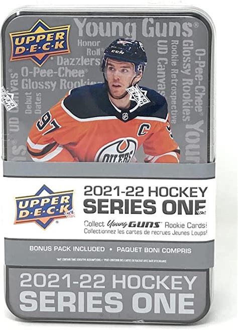 Upper Deck Collection de hockey Série 1 2021 22 9 paquets de cartes de