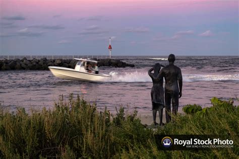 Jupiter Inlet Memorial Royal Stock Photo