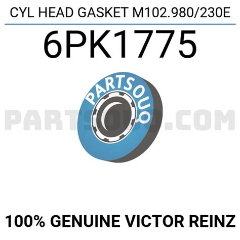 CYL HEAD GASKET M102.980/230E 6PK1775 | Victor Reinz Parts | PartSouq
