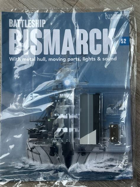 Hachette Build The Battleship Bismarck Scale 1 200 Second Release Issue