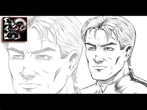 How To Draw Realistic Comic Book Characters - Superhero Cyclops ...