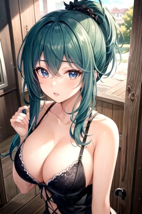 Long Length Large Breast Ponytail Hentai AI Porn