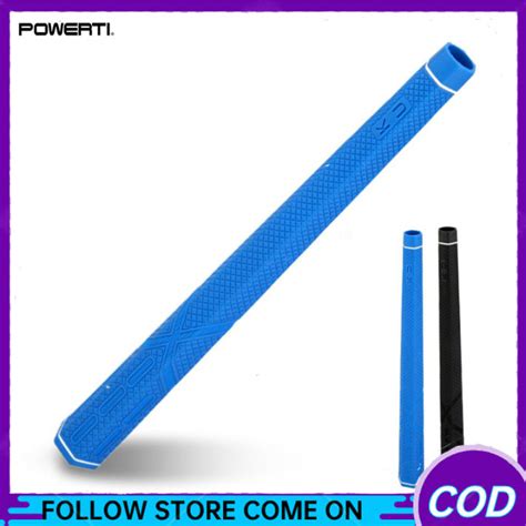 Rubber Golf Grip Extra Long Putter Grip Assisted Practice Gestures Golf ...