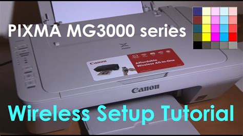 Canon Printer Setup Mg3000 Series