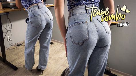 Milf Secretary In High Weist Jeans Teases Her Nice Butt Teasecombo Clips4sale