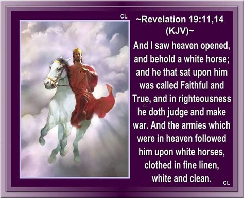 Revelation 19 11 14 Revelation 19 11 Revelation Encouragement