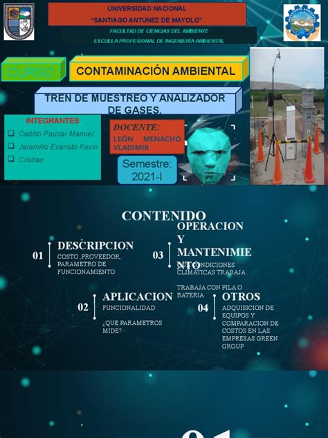 Tren De Muestreo Expo Conta Pdf Ciencias Fisicas Química