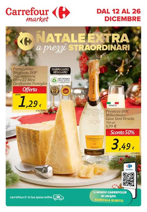 Volantino Carrefour Market Natale Dal 12 12 Al 26 12 2023