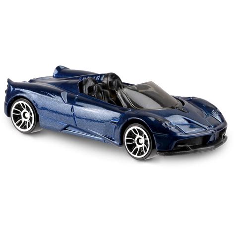 Hot Wheels 17 Pagani Huayra Roadster Metalflake Dark Blue Shopee